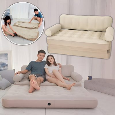 Dmuchana Sofa Rozkładana (2w1) | SOFLINKA