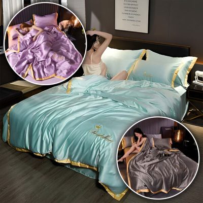 Jedwabiście miękka kołdra satynowa | SILKSTAR