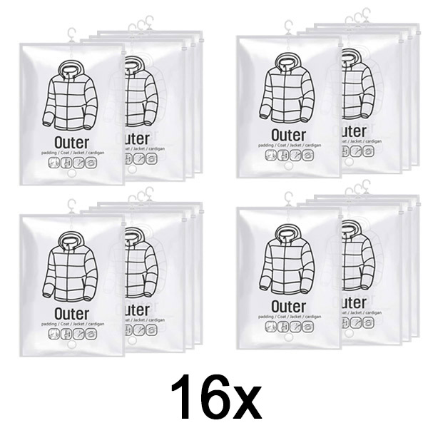 4x Wiszące Worki Próżniowe do Przechowywania (4 szt.) | VACUHANG